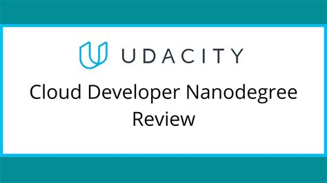 Udacity Cloud Developer Nanodegree Review Is It Worth It 2024