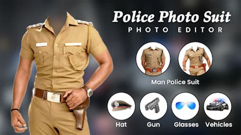 Men Police Suit Photo Editor Per Android Download