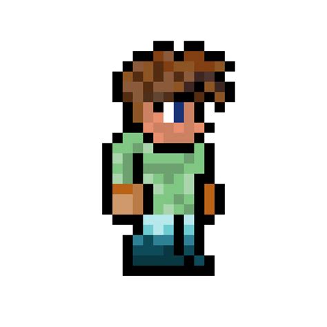 Pixilart - Terraria NPC Guide by Vectorii