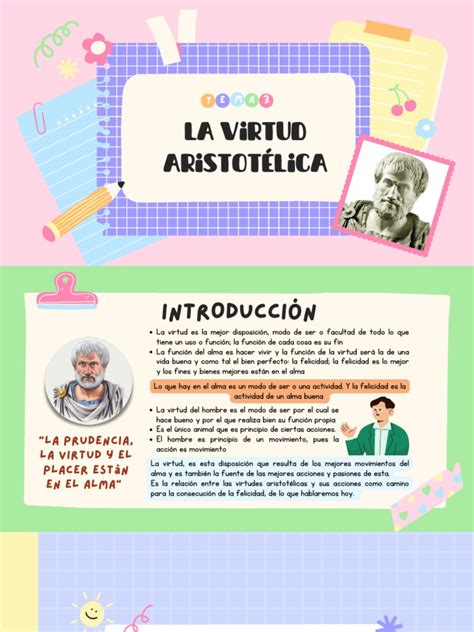 La Virtud Aristotélica Pdf Aristóteles Felicidad