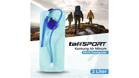 TaffSPORT Kantung Air Minum Sepeda Water Bladder Hydration Backpack