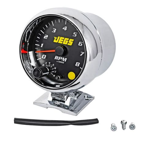 Jegs 41306 3 34 In Pedestal Mount Tachometer 0 8 000 Rpm Electrical