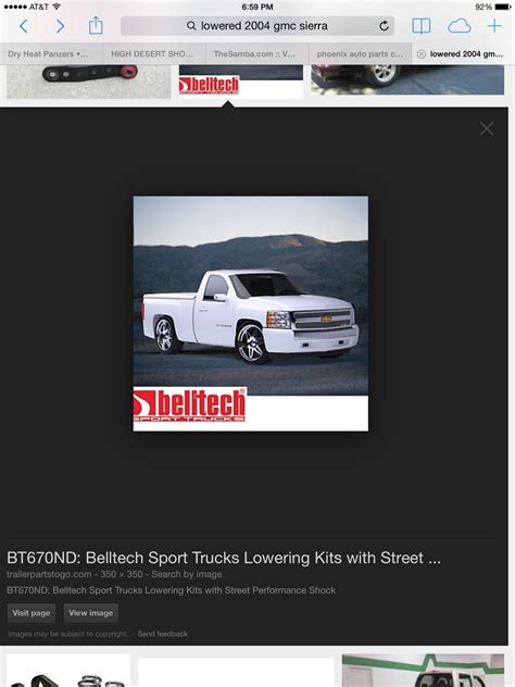 My Old Chevy In Magazines Ads For Belltech Sport Truck Street