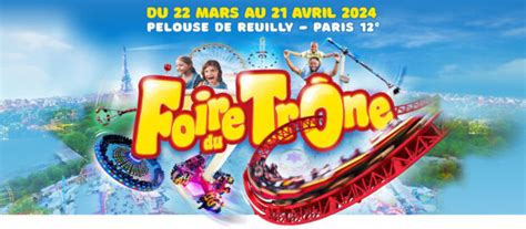 Foire du Trône 2024 Fetes Foraines Fr