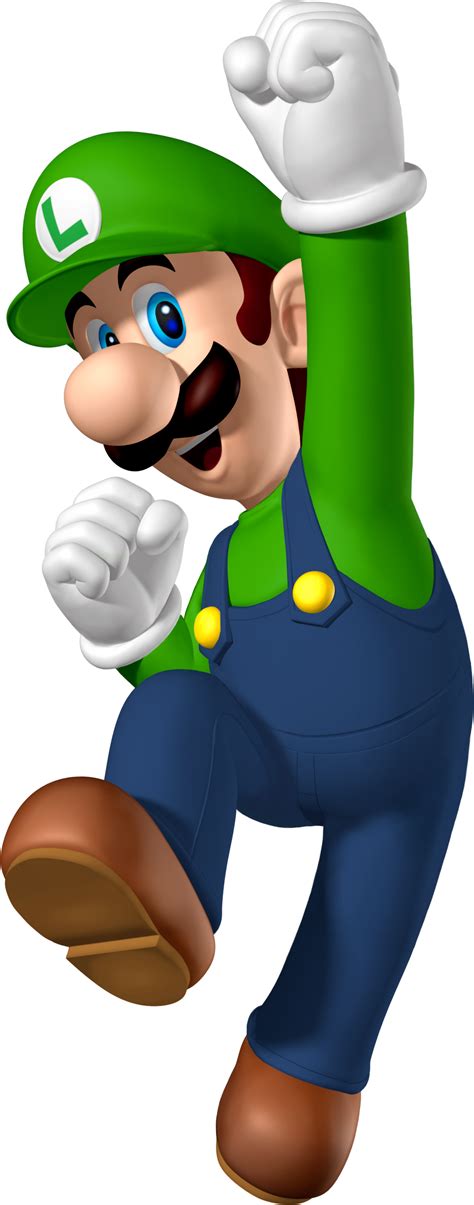 Image - Jumping Luigi Artwork - New Super Mario Bros.png | Nintendo ...