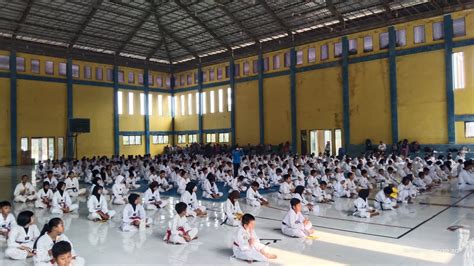 Tingkatkan Prestasi Ratusan Pelajar Metro Ikuti UKT Taekwondo