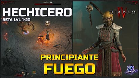 Build De Fuego Inicio Hechicero Diablo Beta Youtube