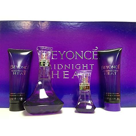 Beyonce Knowles Midnight Heat 4 Piece Fragrance Set