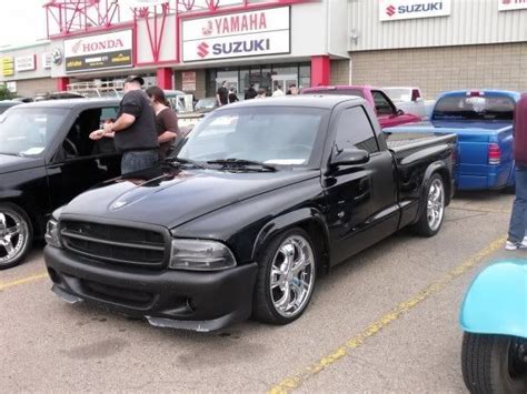 Lowered Dodge Dakota Quad Cab