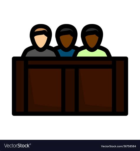 Jury icon Royalty Free Vector Image - VectorStock