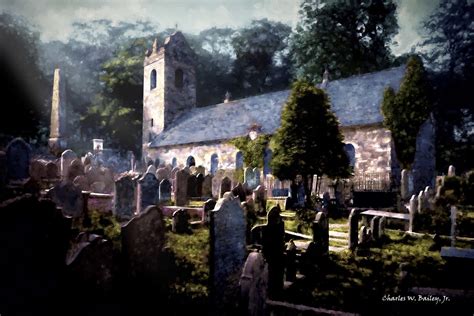 Digital Oil Painting Of Kirk Braddan In Douglas By Charles Flickr