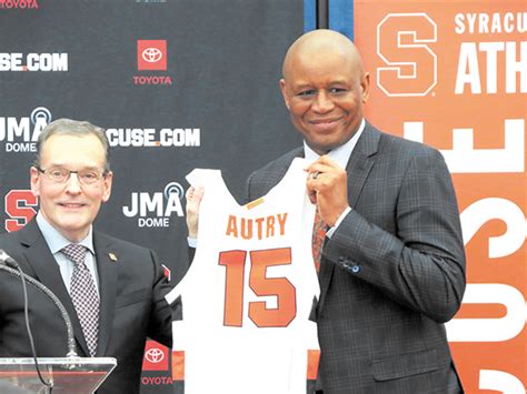 A New Era Of Syracuse Mens Basketball Begins With Autry Central New