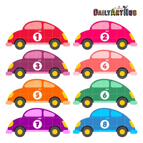 Cute Car High Res Vector Graphic Getty Images Clip Art Library