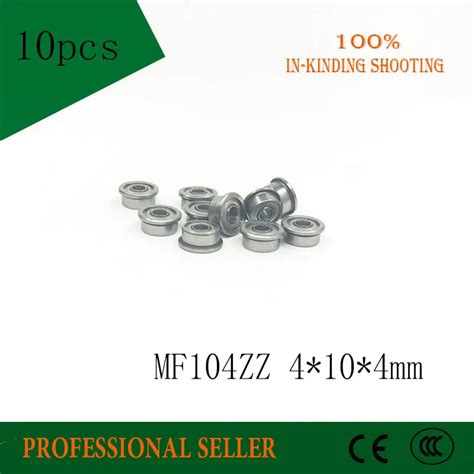 Aliexpress Buy Pcs Mf Zz Abec Flange Bearing X X Mm