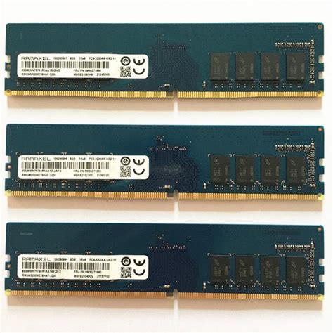 RAMAXEL Mémoire DDR4 16 Go 8 Go 4 Go DDR4 3200 MHz 2666 2400 RAM de