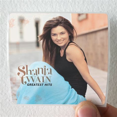 Shania Twain Greatest Hits Album Cover Sticker