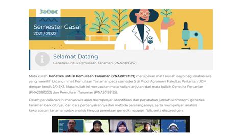 Genetika Untuk Pemuliaan Tanaman Mata Kuliah Baru Hasil Modifikasi Dan