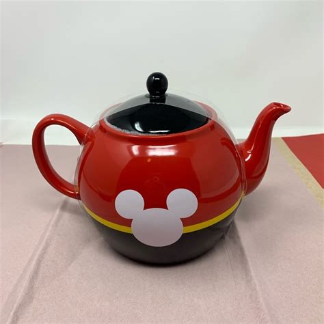 Disney Kitchen Nwt Mickey Mouse Icon Teapot Poshmark