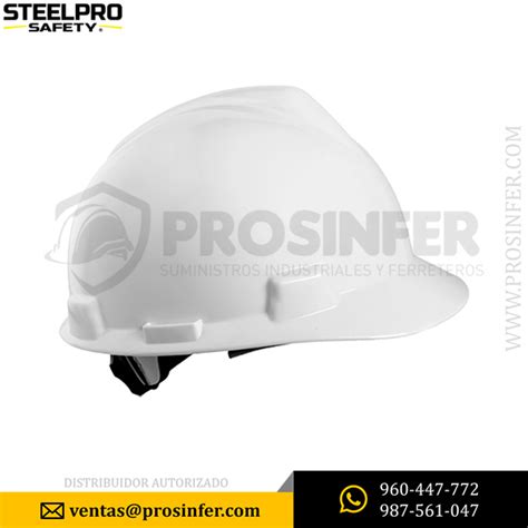 Casco Forte Blanco Steelpro Al Por Mayor Prosinfer Seguridad Industrial