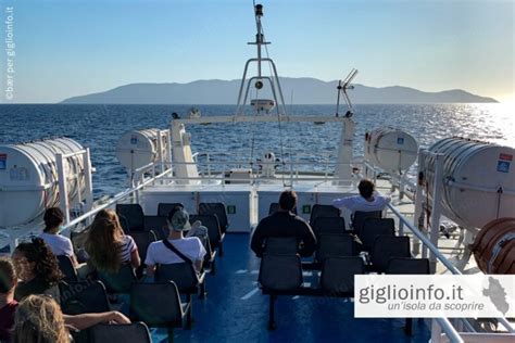 Orari Dei Traghetti Per L Isola Del Giglio Estate Giglioinfo It