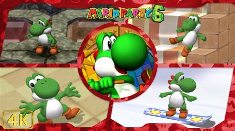 All Minigames Yoshi Gameplay Mario Party Youtube