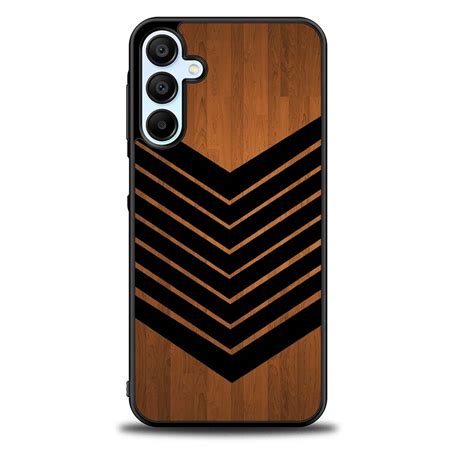 Arrow Teal Wood Black Samsung Galaxy A15 5G Case Caselinor