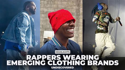 RAPPERS WEARING EMERGING CLOTHING BRANDS