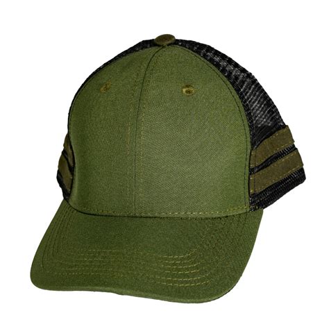 Gorra Premium Doble Banda Bicolor Verde Negro Social Caps