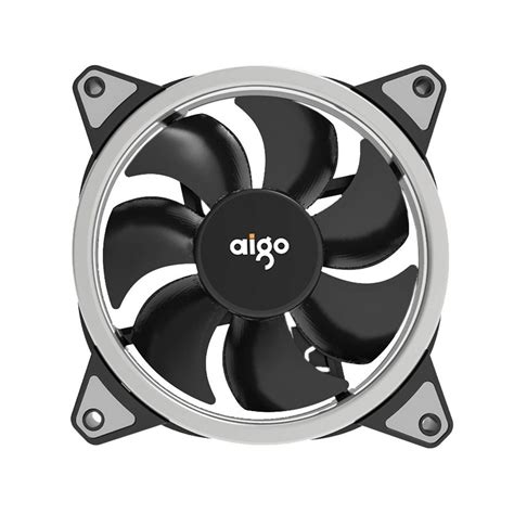 Jual Aigo Darkflash Dr White Led Mm Fan Case Shopee Indonesia