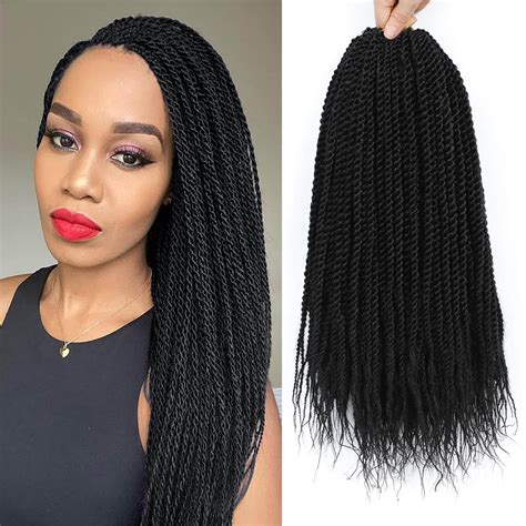 Yolana Senegalese Twist Crochet Hair 14 Inch 8 Packs Pre