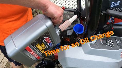 Exmark Radius Oil Change And Maintenance YouTube