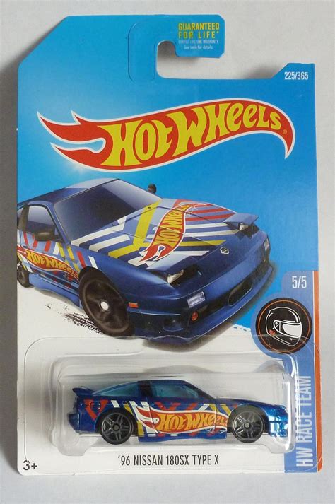 Rockertron Toys Hotwheels Nissan Sx Type X Blue Hw Race Team