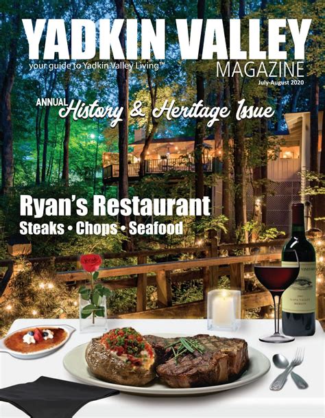 Yadkin Valley Magazine July August 2020 By Yadkin Valley Magazine Issuu