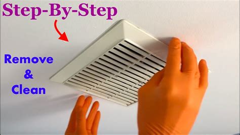 How To Remove Clean Bathroom Ceiling Fan Nutone YouTube