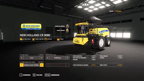 New Holland Cr9080 Fs19lr Modding Agro Farm Br