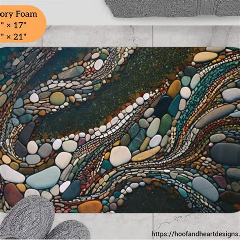 River Rock Rug Etsy