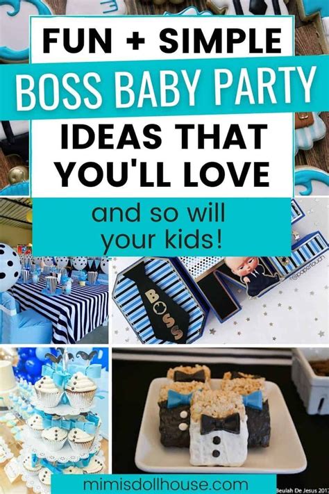 Boss Baby Party Ideas Artofit