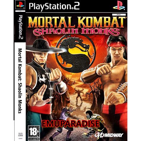 Mortal Kombat Shaolin Monks Patch Ps Jogo Playstation Pronta Entrega