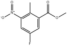 697739 03 05 FLUORO 2 METHYL 3 NITRO BENZOIC ACID METHYL ESTER