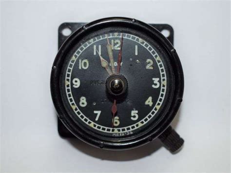 140 Excellent Working Ww2 Raf Aircraft 8 Day Clock Mk2d 6a 1150 Dated 1942 World War Wonders