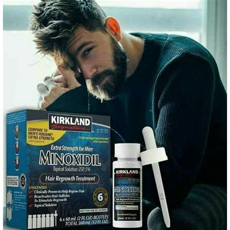 Jual Kirkland Minoxidil Ml Isi Botol Non Israel Shopee