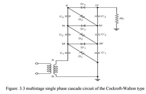 Cockcroft Walton Voltage Multiplier Formula