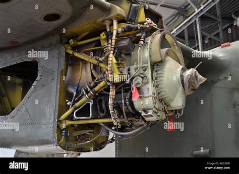 Garrett T G Turboprop Engine On A North American Ov Bronco