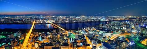 Osaka night rooftop view – Songquan Photography