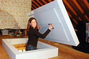 heat    attic stair hatch rona fischman
