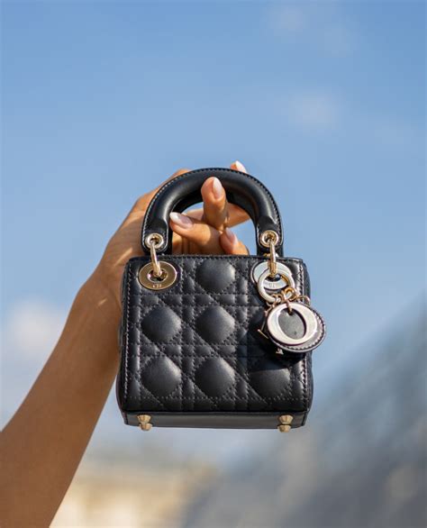 MICRO BAG COLLECTION – DIOR SHRINKS ITS CLASSICS – Glam & Glitter