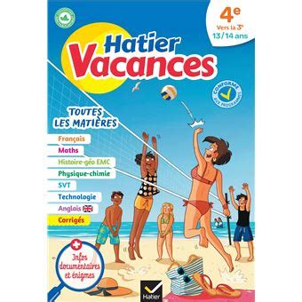 Cahier de vacances de la 4e vers la 3e 2020 Pour réviser son année