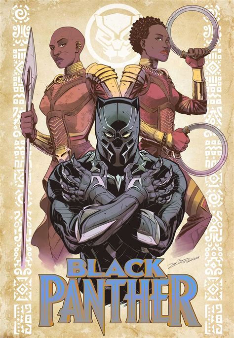 Black Panther Artworks To Remember Chadwick Boseman Black Panther