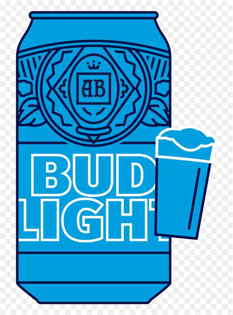 Bottle Of Budlight Clipart