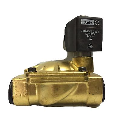 Parker B Series Bcn G Way Nc Brass Water Solenoid Valve